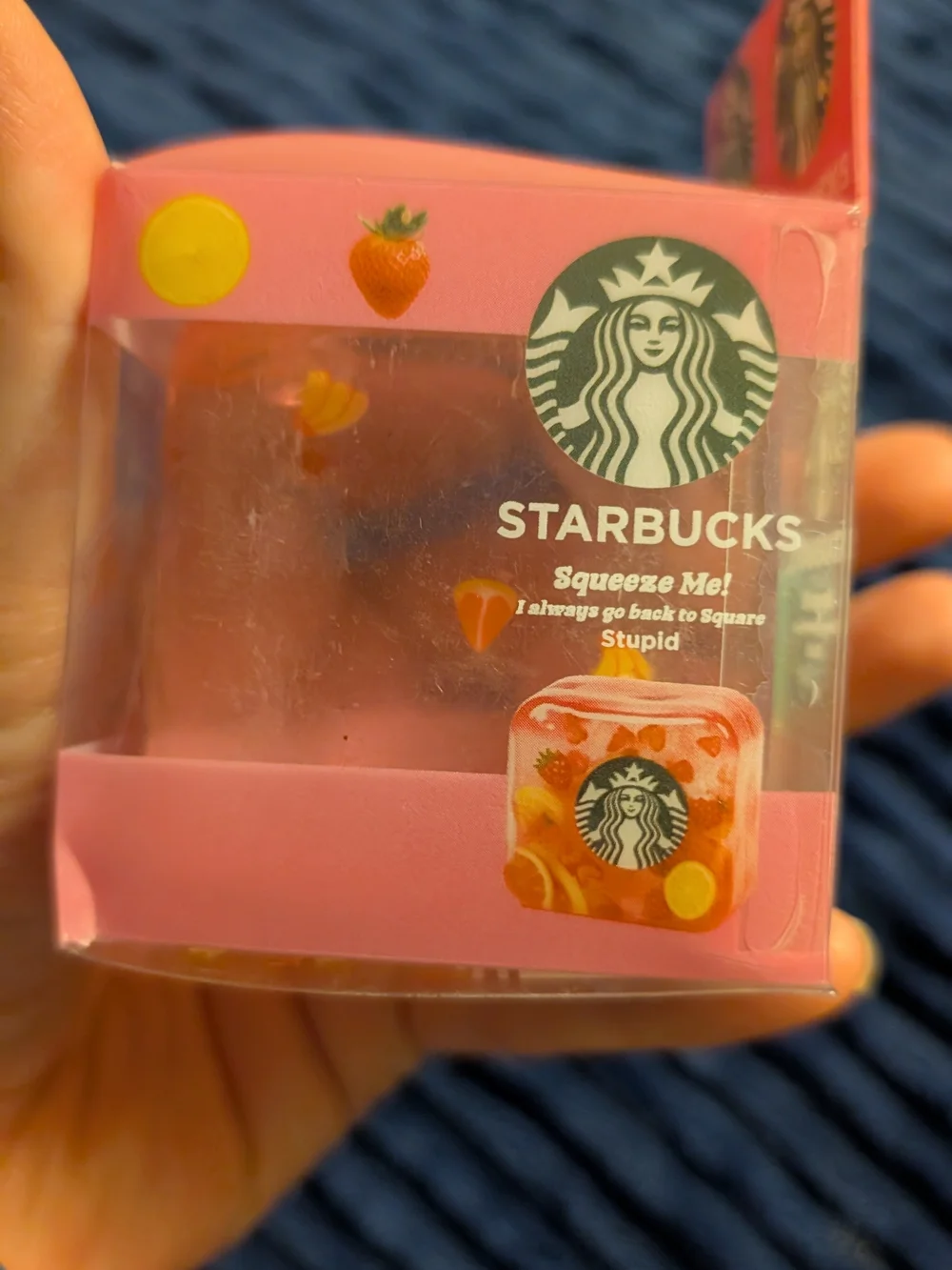 Starbucks Pink Drink Ice Cube Collectible